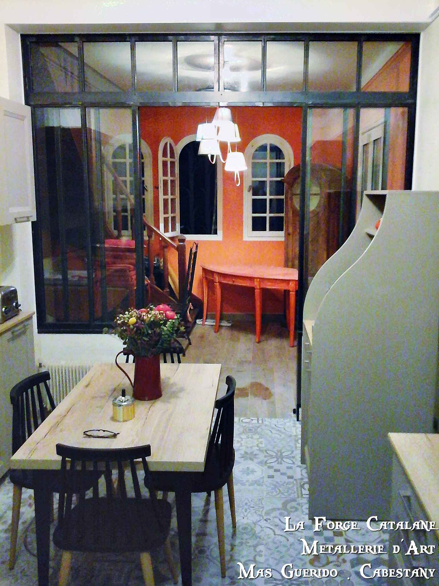 verriere type ancien atelier porte centrale ouvrante 2 vantaux coulissants forge catalane 3.jpg